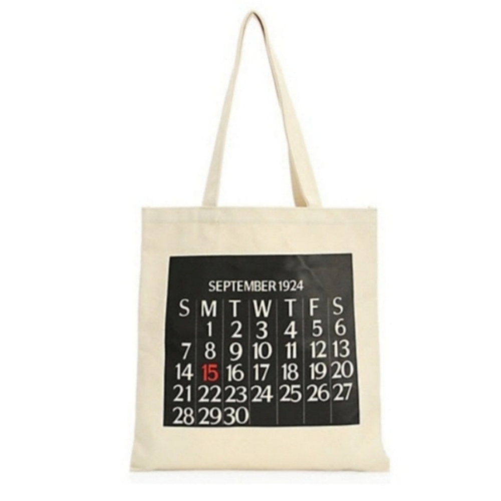 Saks Fifth Avenue Canvas Tote (Commemorative 09/15/1924), Natural, NWT